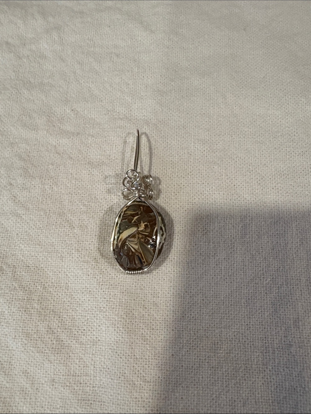 Hand-painted pendant - Picture 2 of 9
